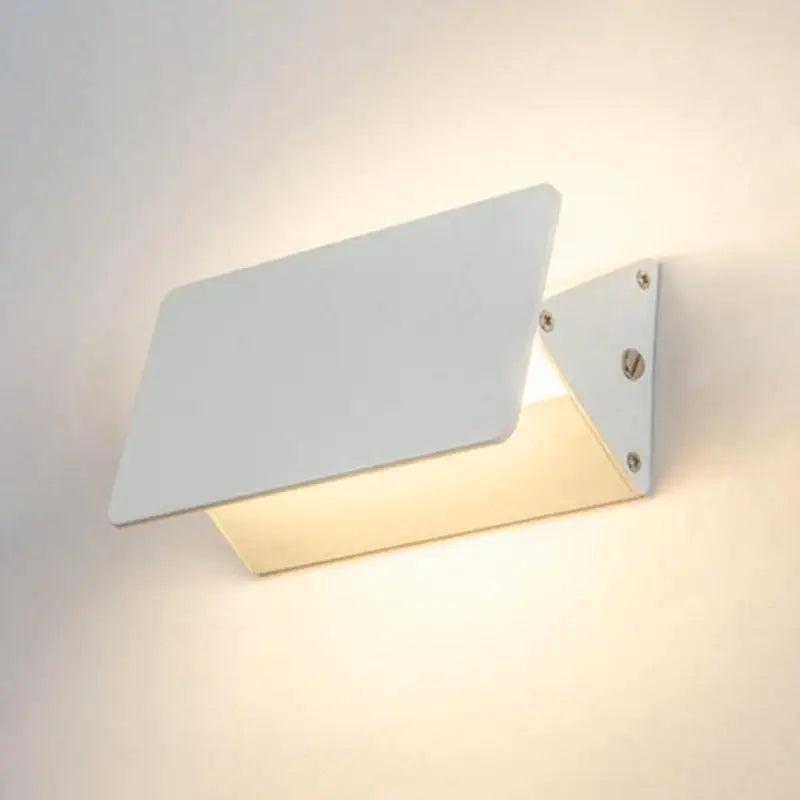 Nordic Modern Design Wall Lamp White Iron E12 Indoor Decorative Home Bedroom Living Room Corridor Standard Switch