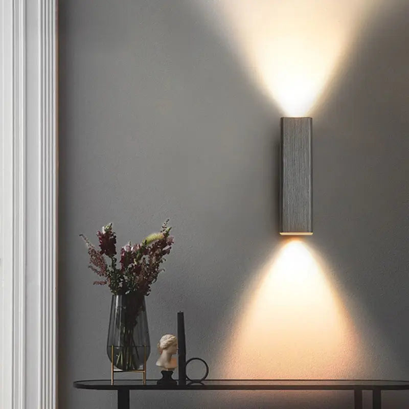Nordic Modern Design Wall Lamp White Iron E12 Indoor Decorative Home Bedroom Living Room Corridor Standard Switch