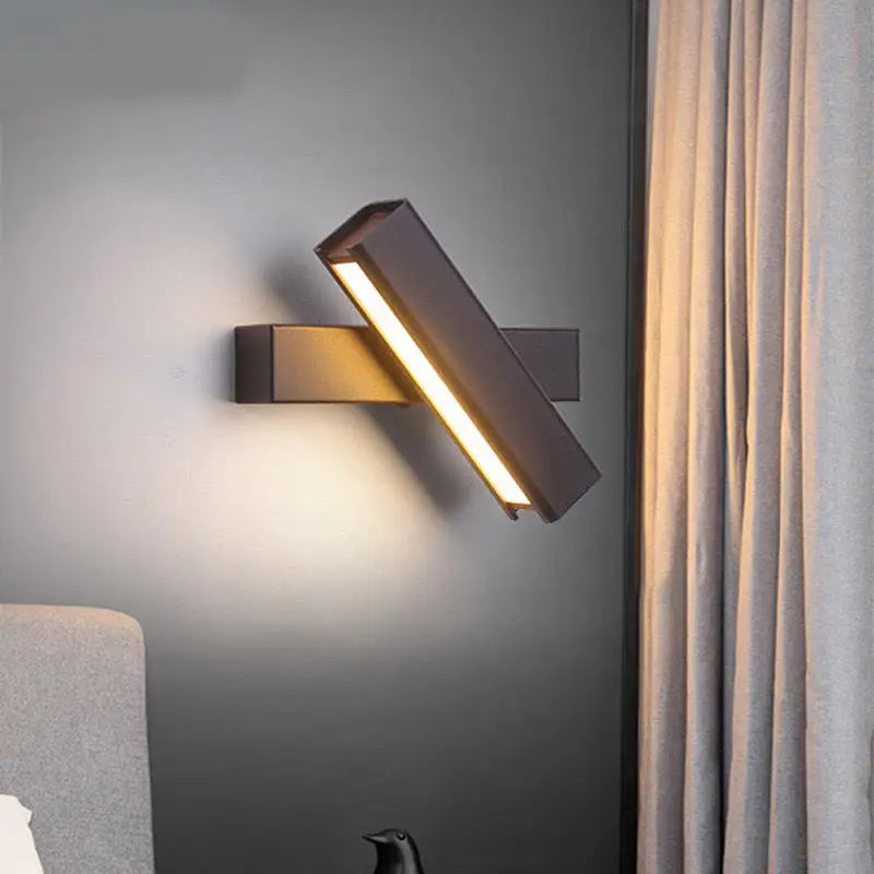 Nordic Modern Design Wall Lamp White Iron E12 Indoor Decorative Home Bedroom Living Room Corridor Standard Switch
