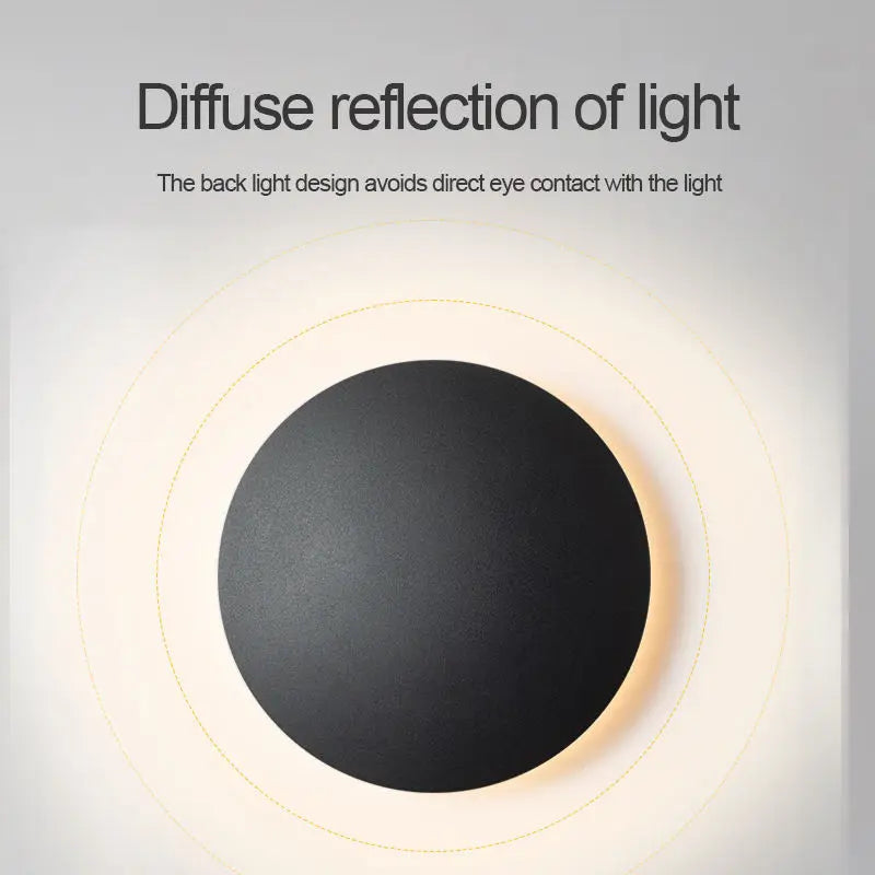 Nordic Modern Design Wall Lamp White Iron E12 Indoor Decorative Home Bedroom Living Room Corridor Standard Switch