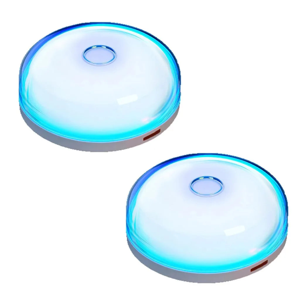 Magnetic Charging Shower Light Wireless Magnetic IP Waterproof Mood Light Color Changing 15 RGBW Colors Night Light Shower